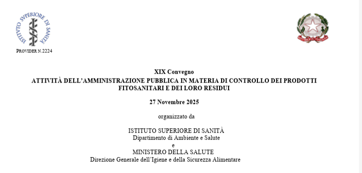 Attività dell'amministrazione pubblica in materia di controllo dei prodotti fitosanitari e dei loro residui